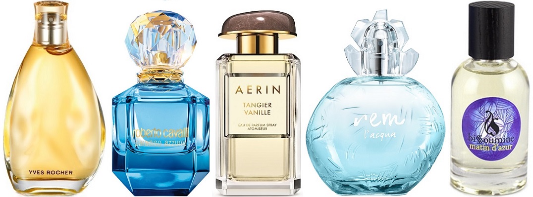 parfum bleu exotique